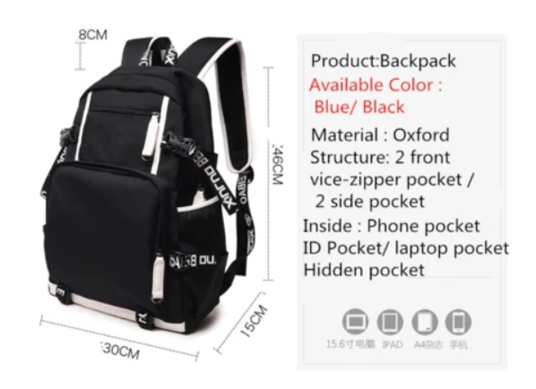 The Game Brawl Stars Backpack School bag for kids – ClickWonderShop