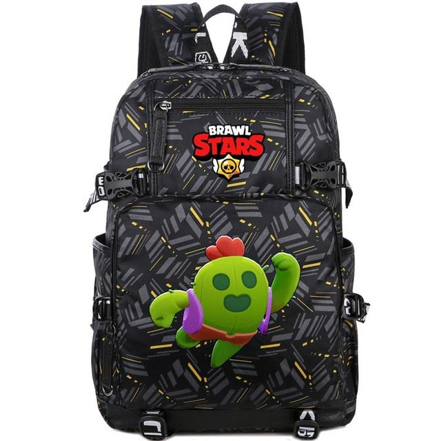 The Game Brawl Stars Backpack School bag for kids – ClickWonderShop