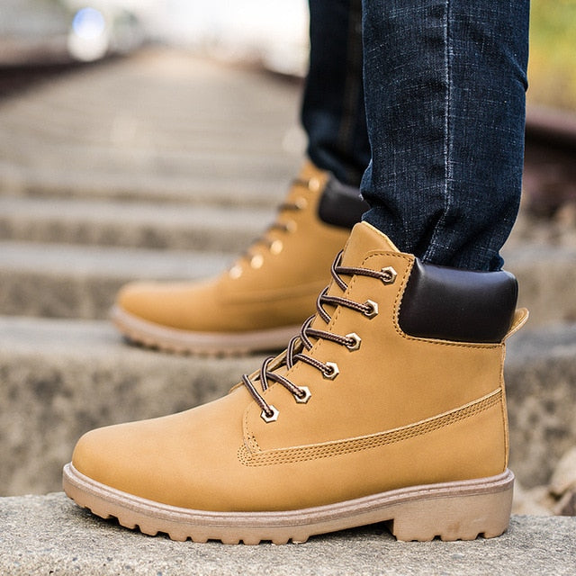 Adult Timber Style Boots Shoes for Men